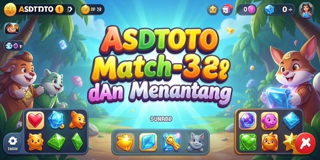 Tampilan menarik dari gameplay ASDTOTO yang seru dan adiktif.