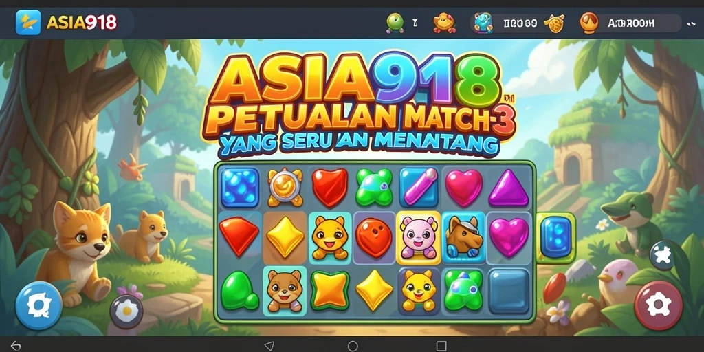 Tampilan penuh warna dari gameplay ASIA918 yang menarik.