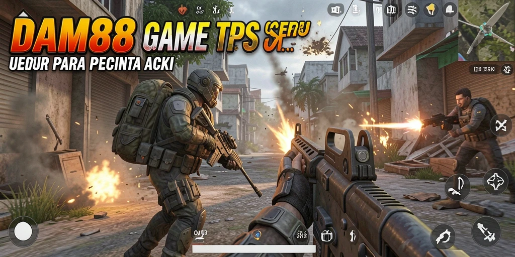 Tampilan gameplay seru dalam DAM88 dengan aksi menegangkan.