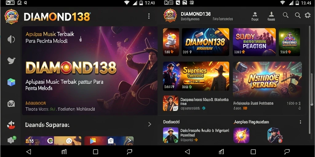 Gameplay interaktif DIAMOND138 menampilkan pengalaman musik yang menyenangkan.
