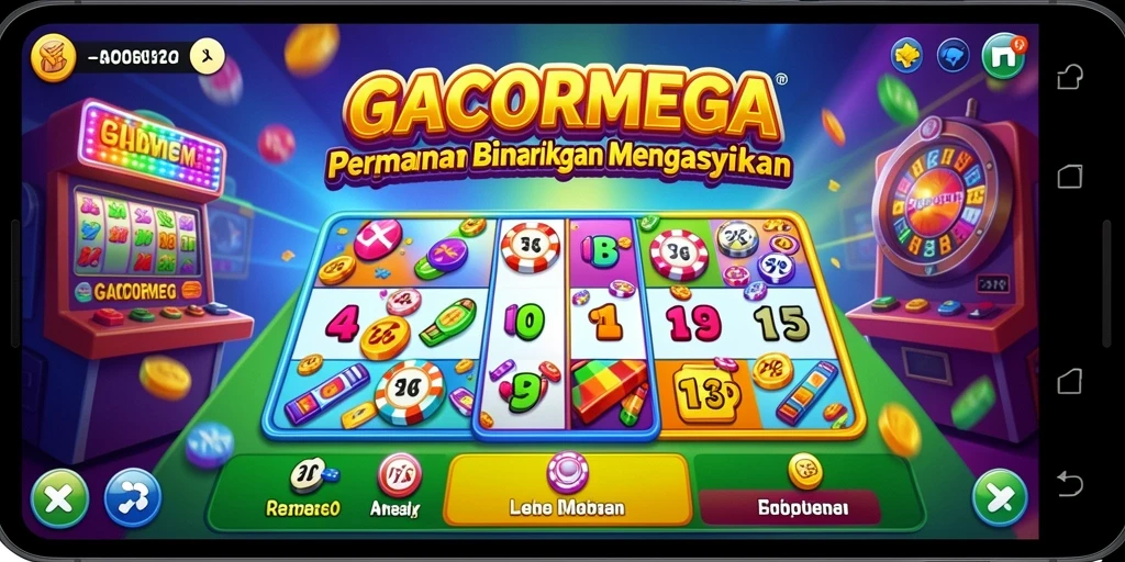 Tampilan menarik dari gameplay GACORMEGA yang seru.