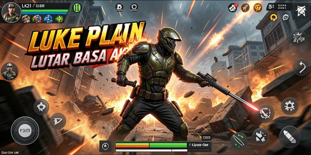 Tampilan seru dari gameplay intens LK21 yang memukau.