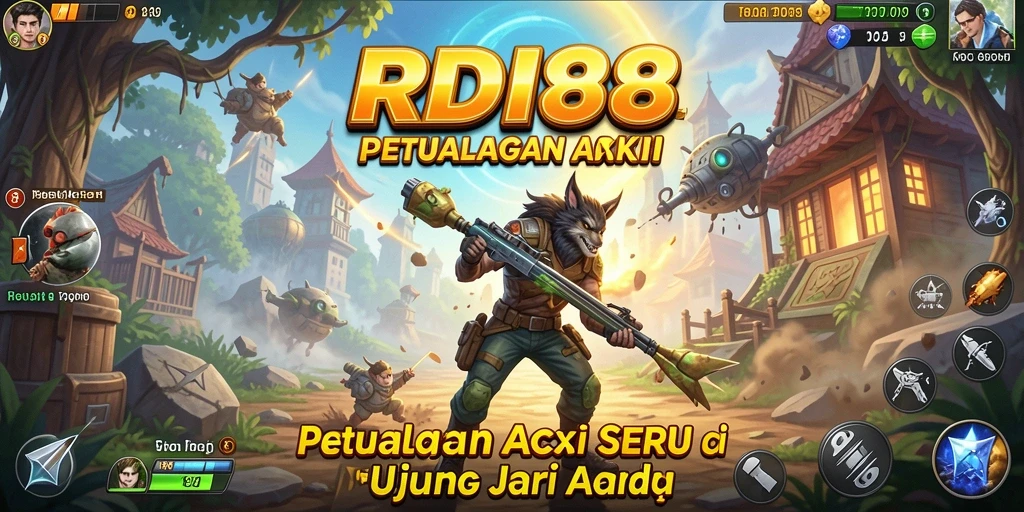 Screenshot gameplay RDI88 menampilkan aksi seru dan intens.