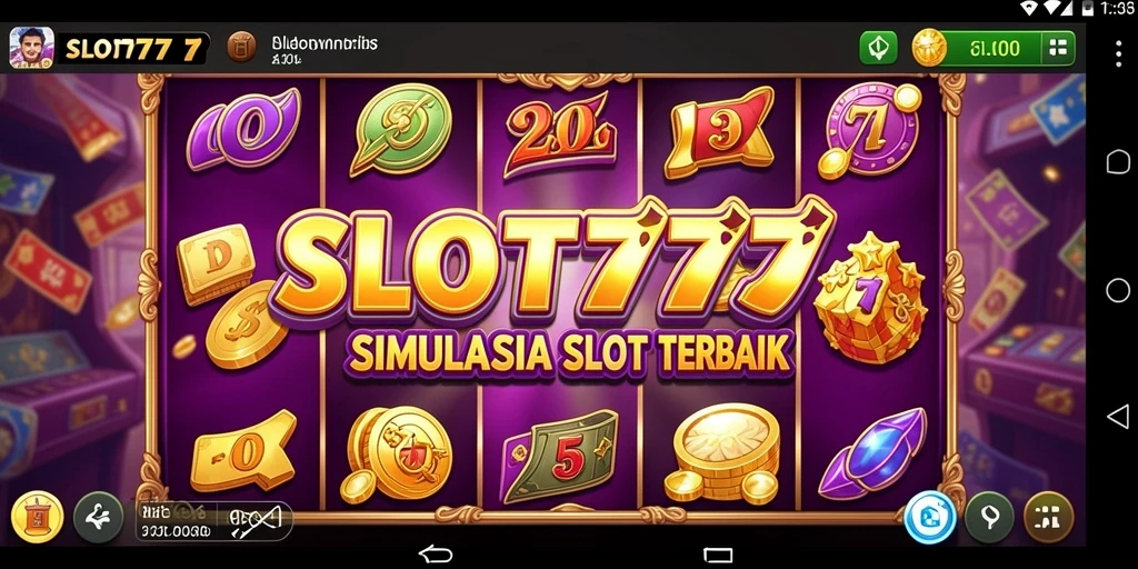 Screenshot SLOT777 menunjukkan gameplay yang menarik dan realistis.