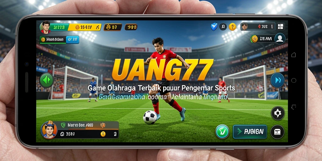 Tangkapan layar utama UANG77 menampilkan aksi seru dalam permainan olahraga.